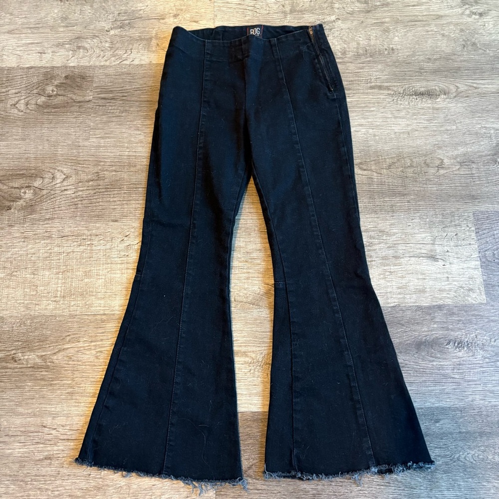 BDG Black Wide Leg Flare Jeans